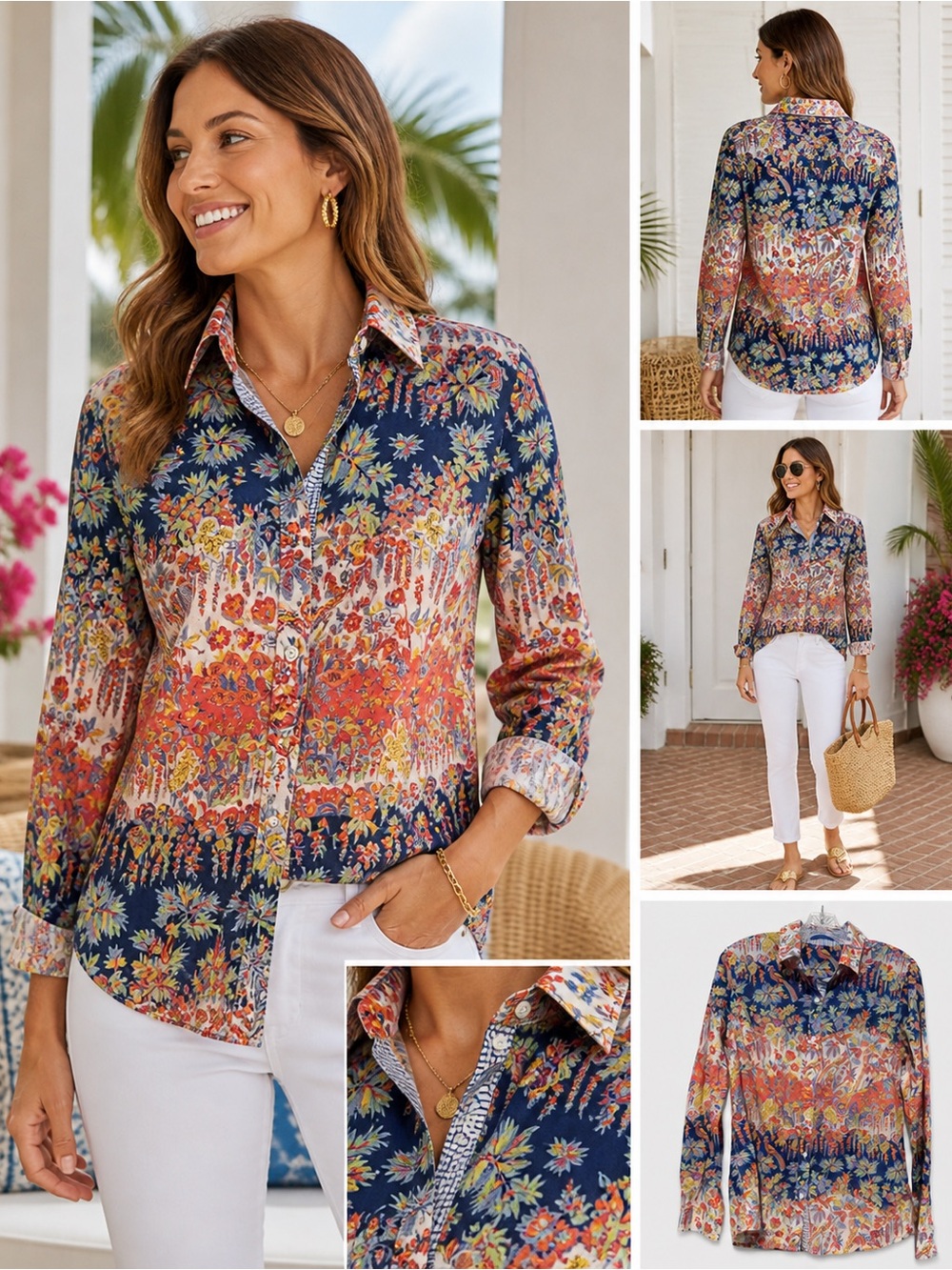 J. McLaughlin blouse M